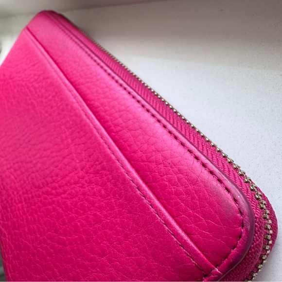 Kate Spade Pink Lacey Zip Around Large Wallet - Picture 6 of 10